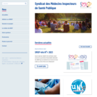 Page accueil de l'interface publique du site smisp.fr